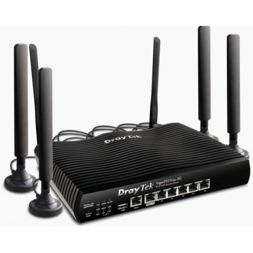 DrayTek AX3000 Dual-WAN VPN Router with 5G WAN [Vigor 22927L-5G/Vigor 2927LAX-5G]